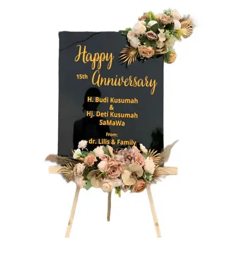 Papan Bunga Akrilik Wonotenggang